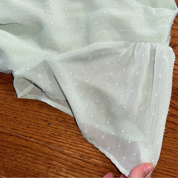 Altar’d State Light Green Ruffled Dress - Picture 7 of 8